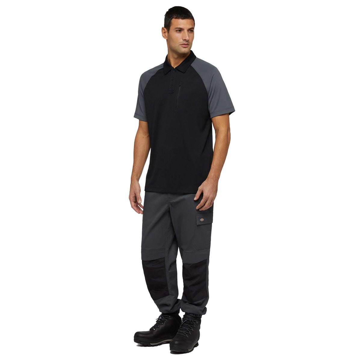 Dickies Mens Cargo Twill Jogger Charcoal