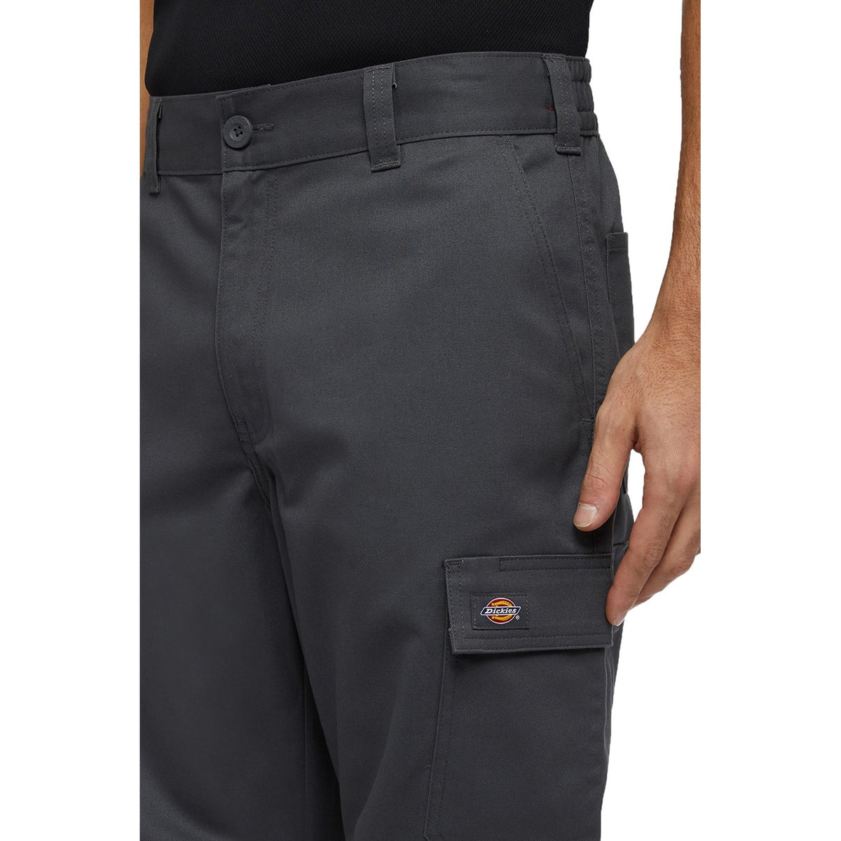 Dickies Mens Cargo Twill Jogger Charcoal