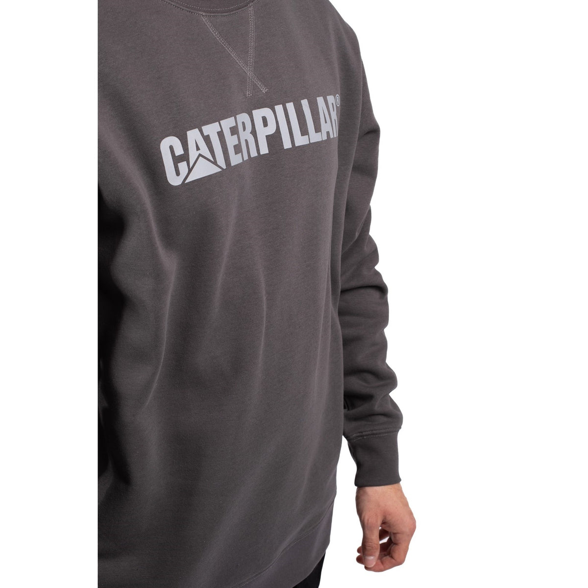 Caterpillar Mens Midweight Crewneck Sweatshirt Magnet