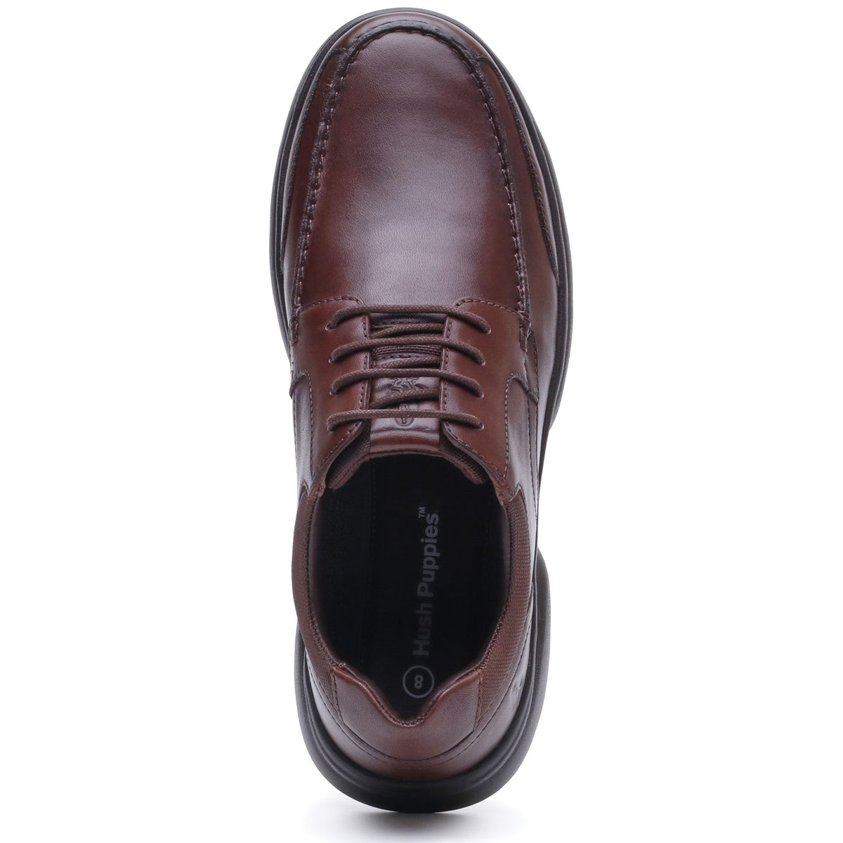 Hush Puppies Mens Hugh Shoes Brown