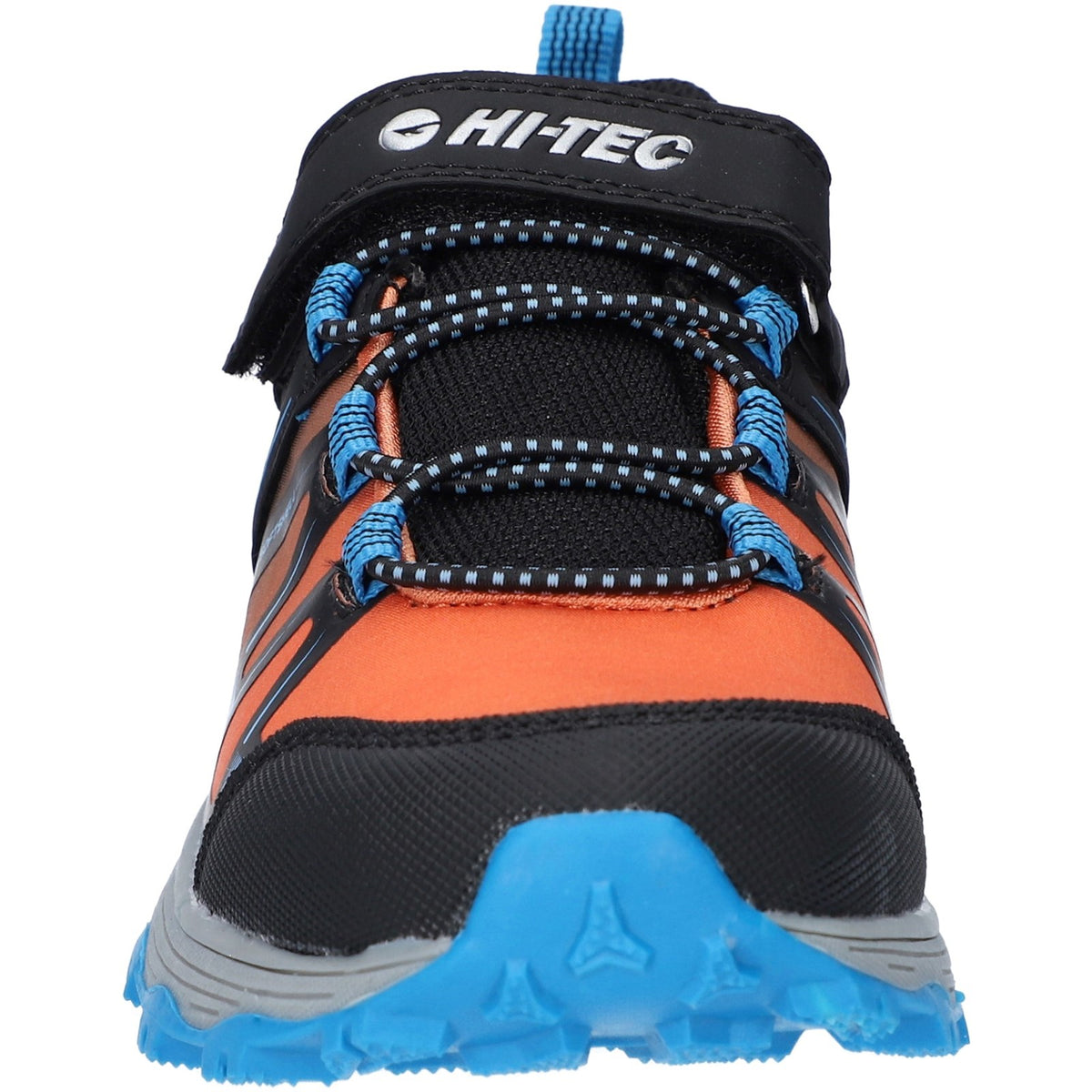 Hi-Tec Kids SCRAPPY LOW WP JR Trail Shoe Black/Blue Danube/Flame