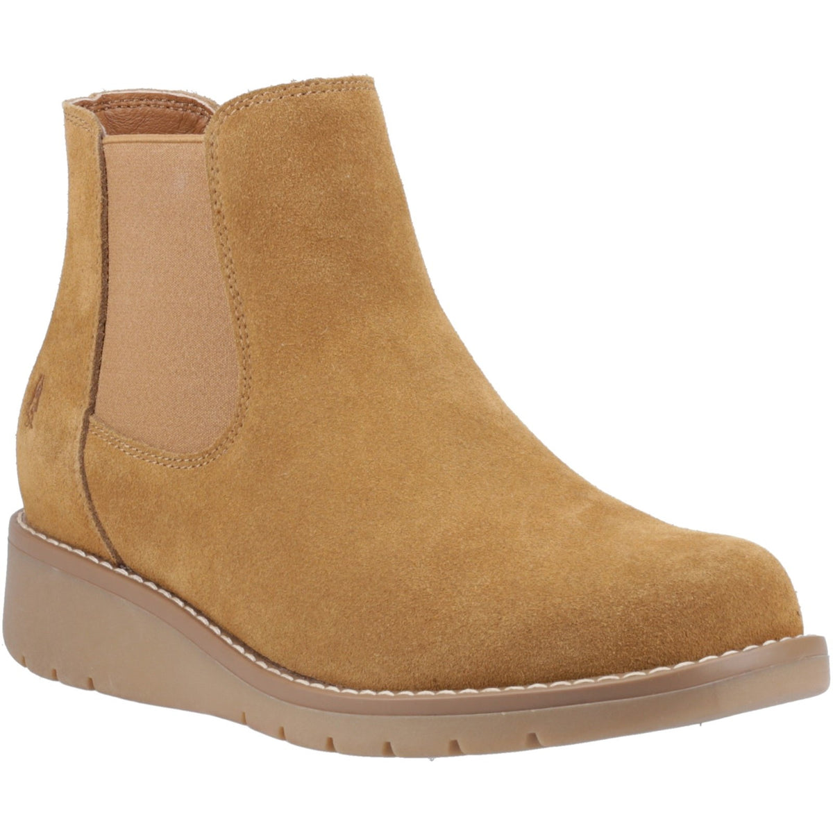 Hush Puppies Womens Leonie Suede Boot Tan