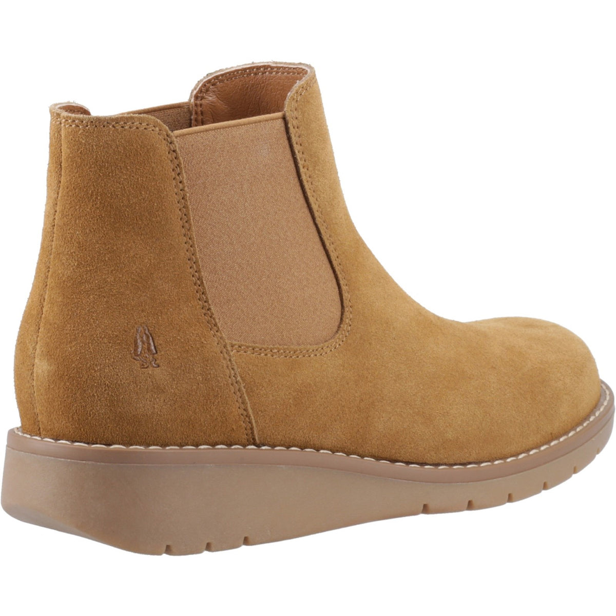 Hush Puppies Womens Leonie Suede Boot Tan