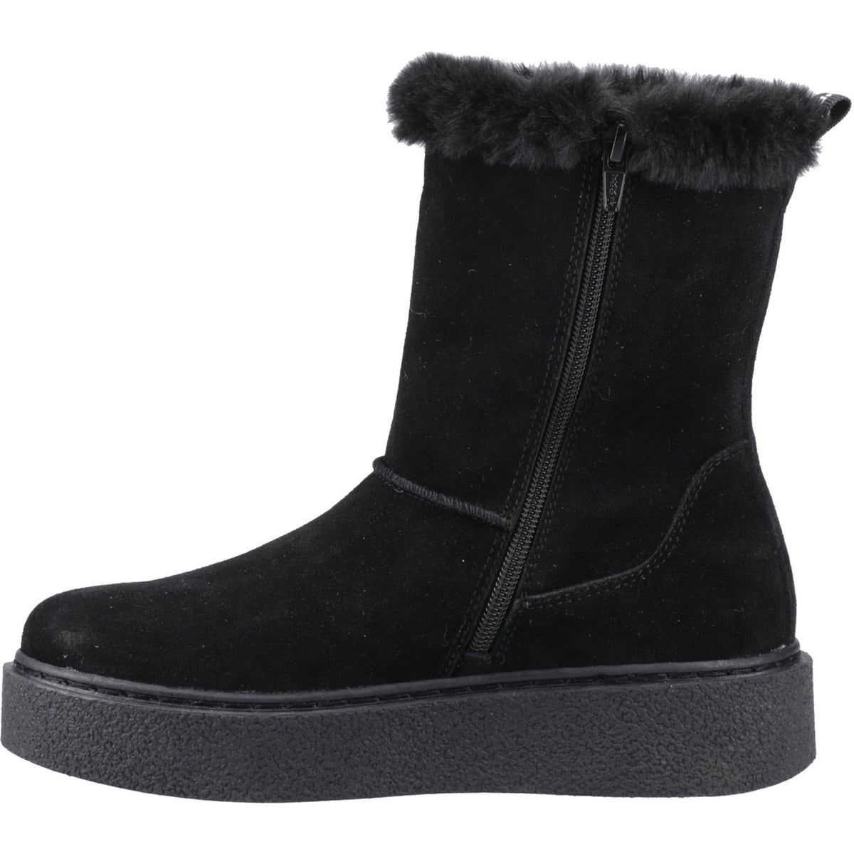 Hush Puppies Womens Becca Mid Boot Black