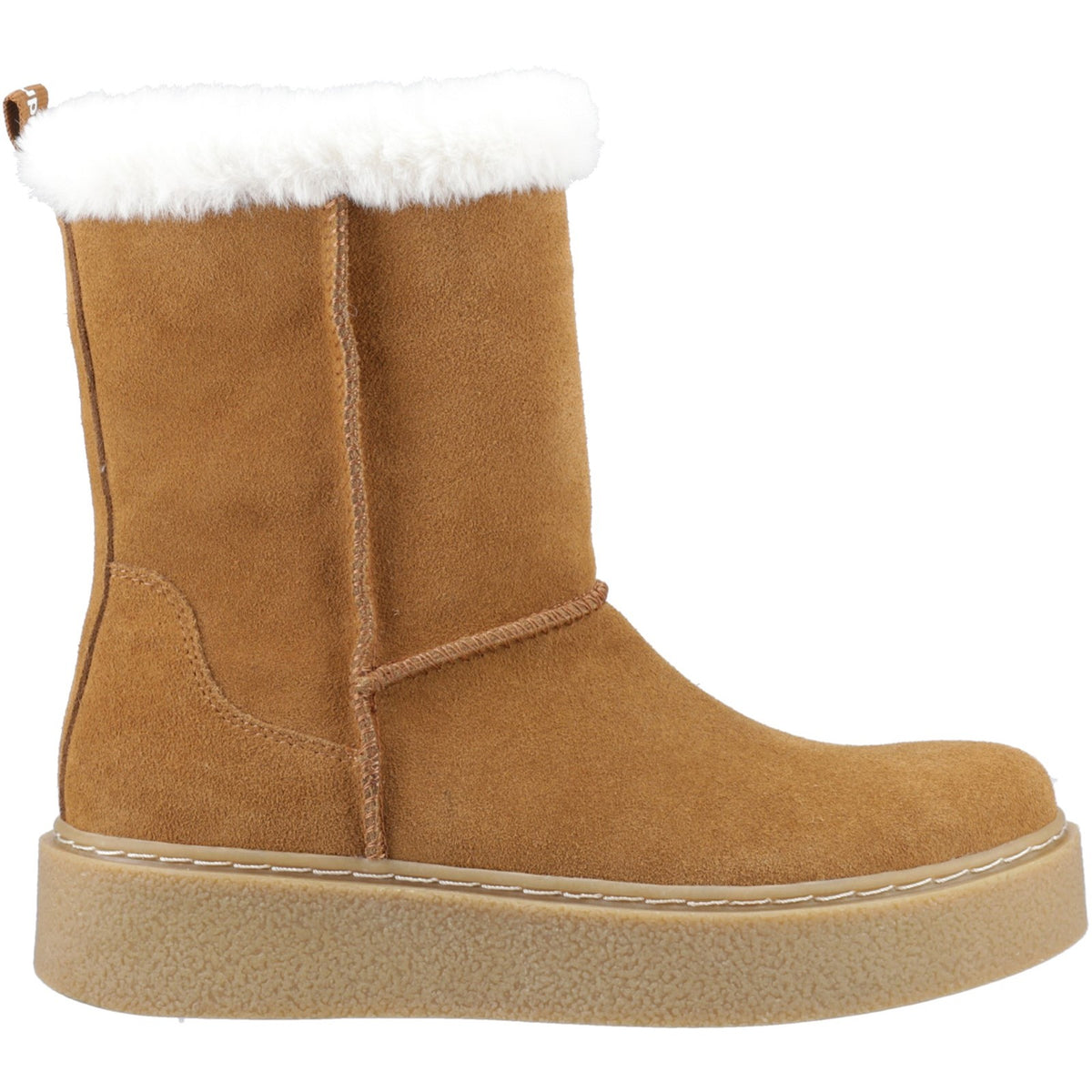 Hush Puppies Womens Becca Mid Boot Tan