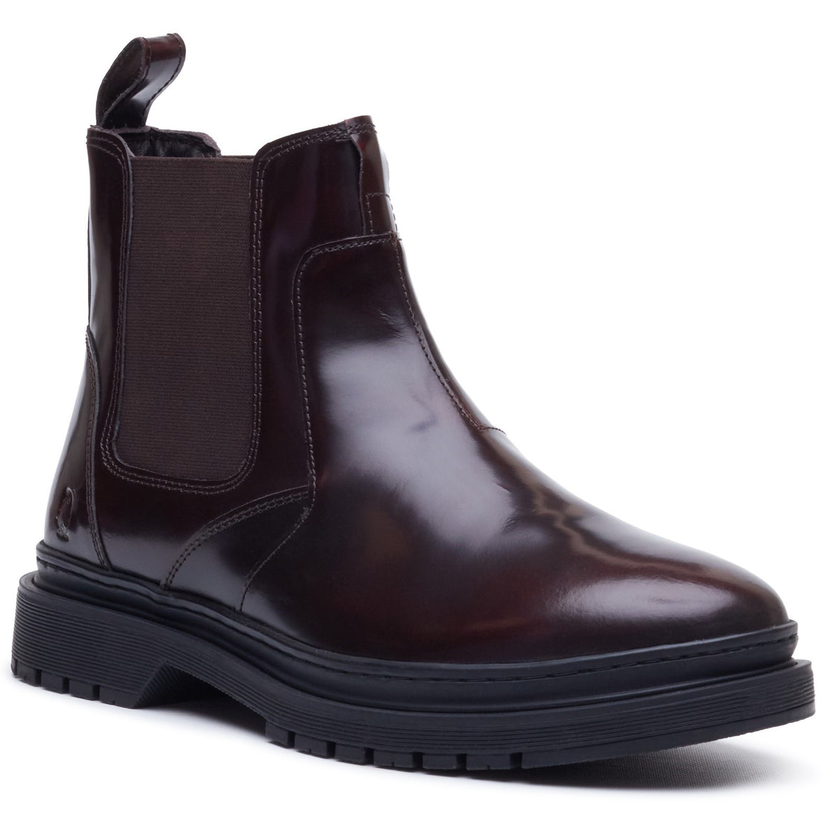 Hush Puppies Mens Jamie Chelsea Boot Bordeaux