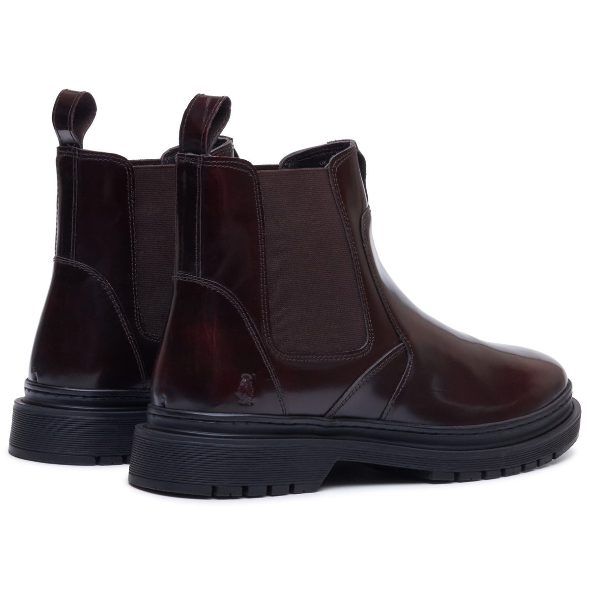 Hush Puppies Mens Jamie Chelsea Boot Bordeaux