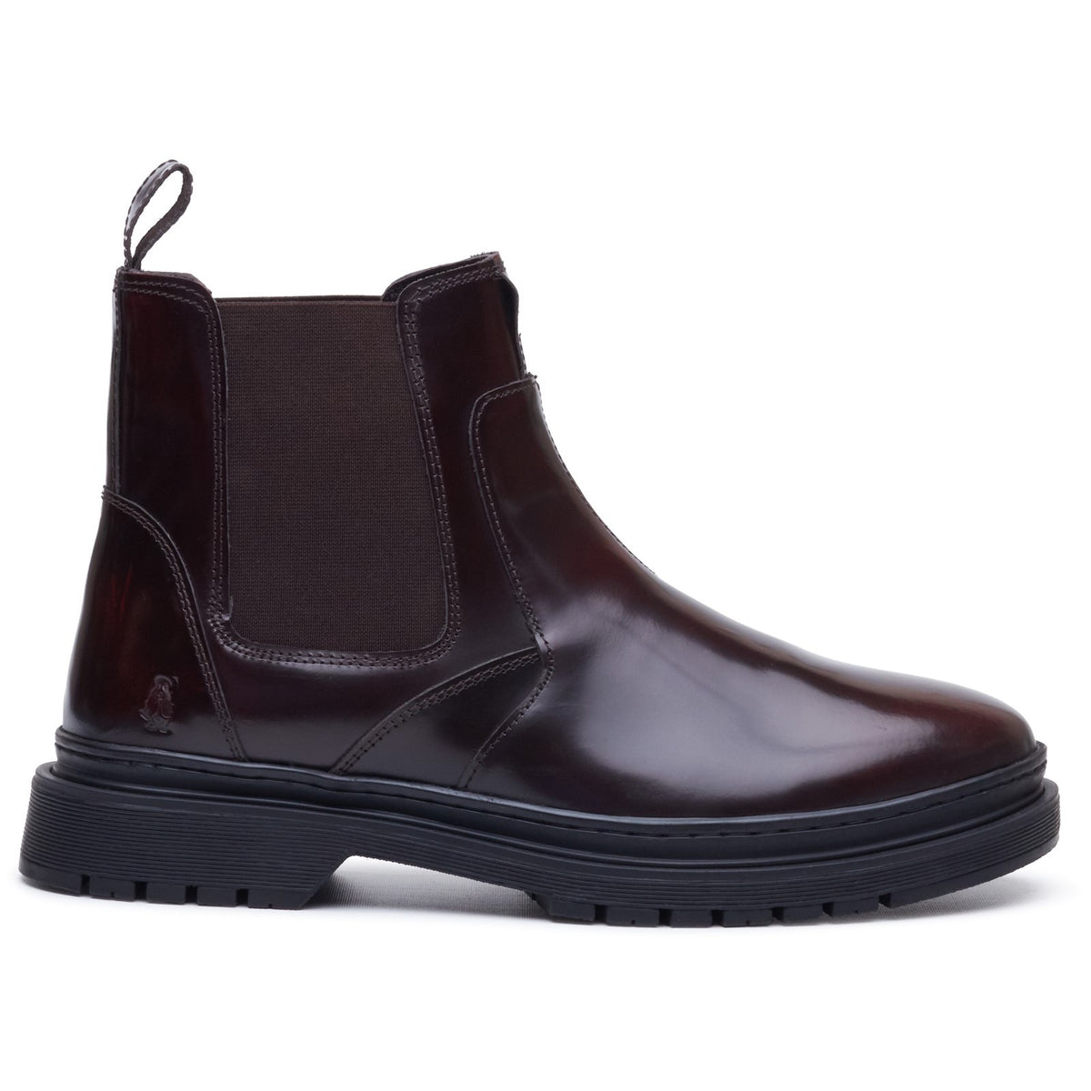Hush Puppies Mens Jamie Chelsea Boot Bordeaux