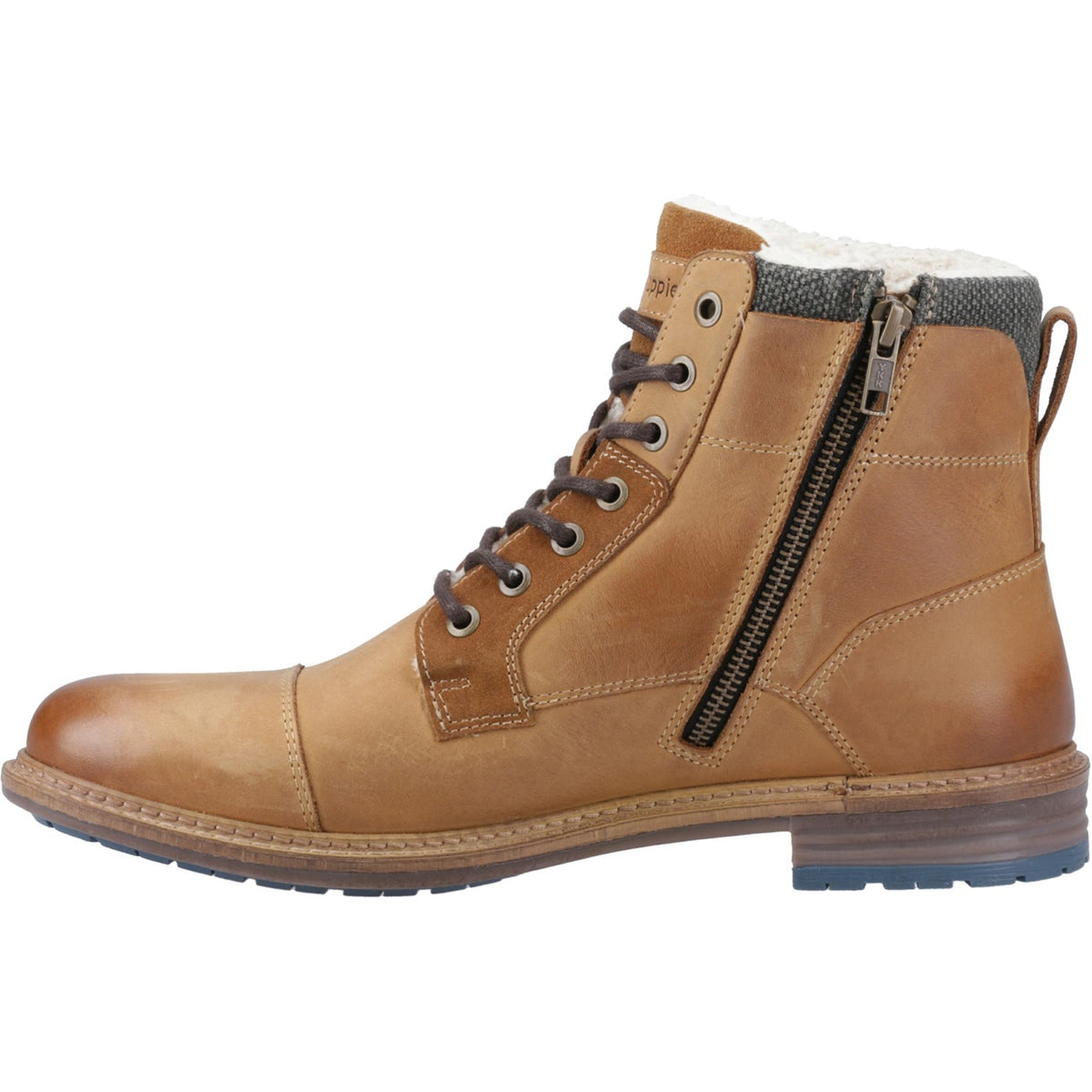 Hush Puppies Mens Jordan Buckle Boot Tan