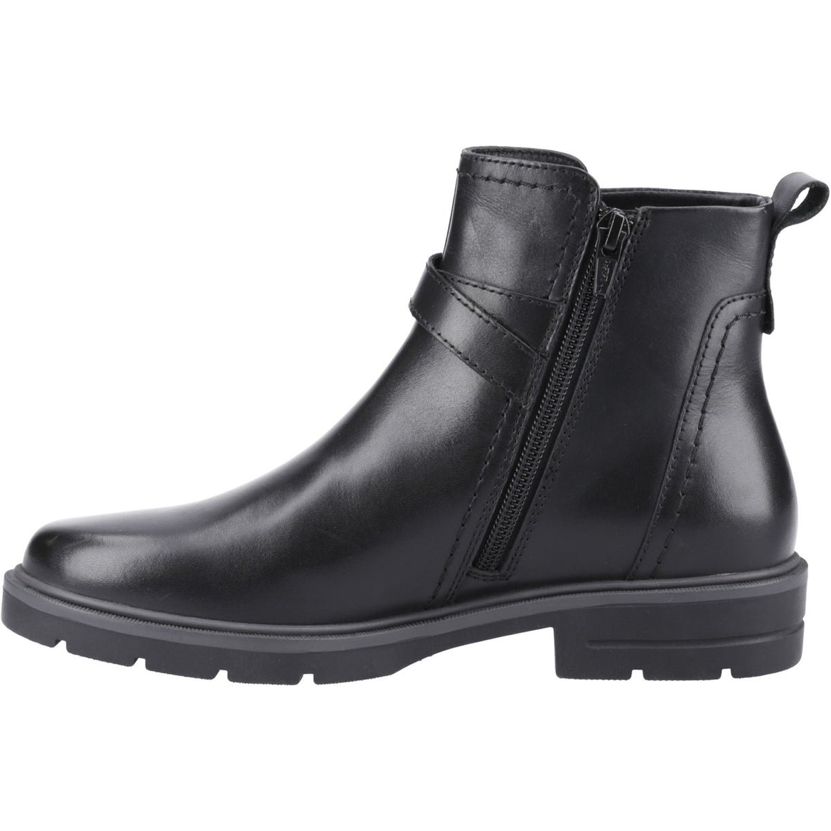 Hush Puppies Womens Tove Buckle Boot Black