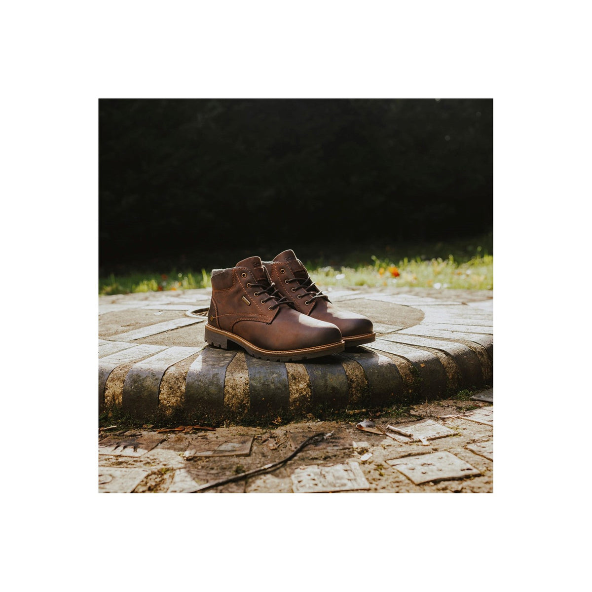 Cotswold Mens Moreton Work Boots Brown