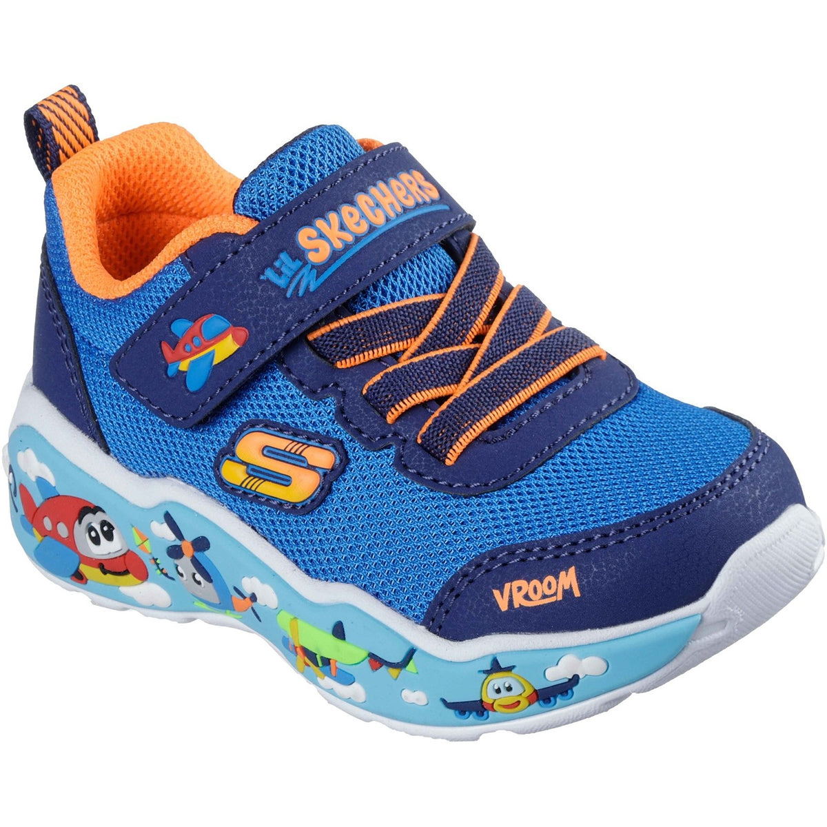 Skechers Infant Boys Play Scene Trainer Blue/Navy