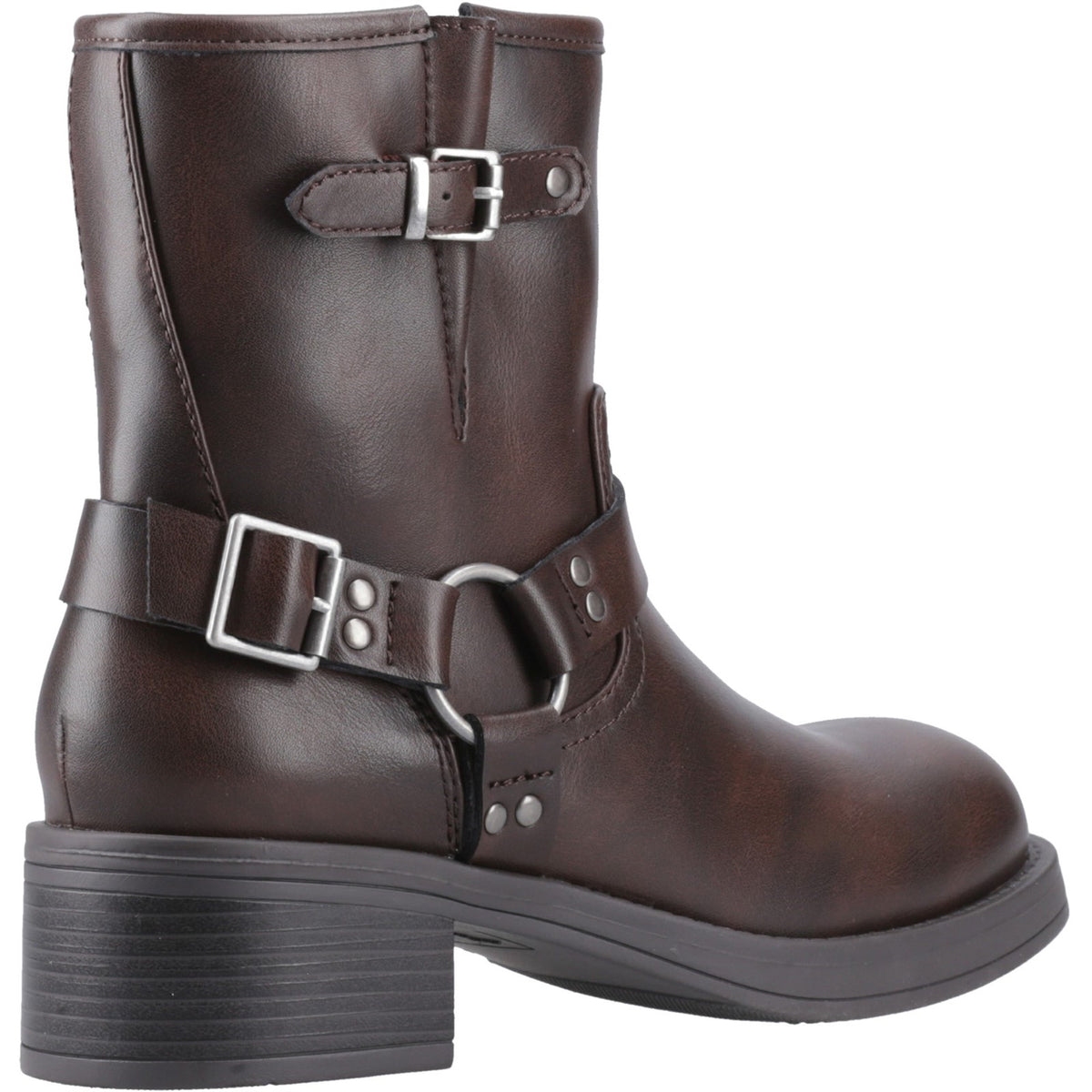 Rocket Dog Womens Nino Biker Boots Brown