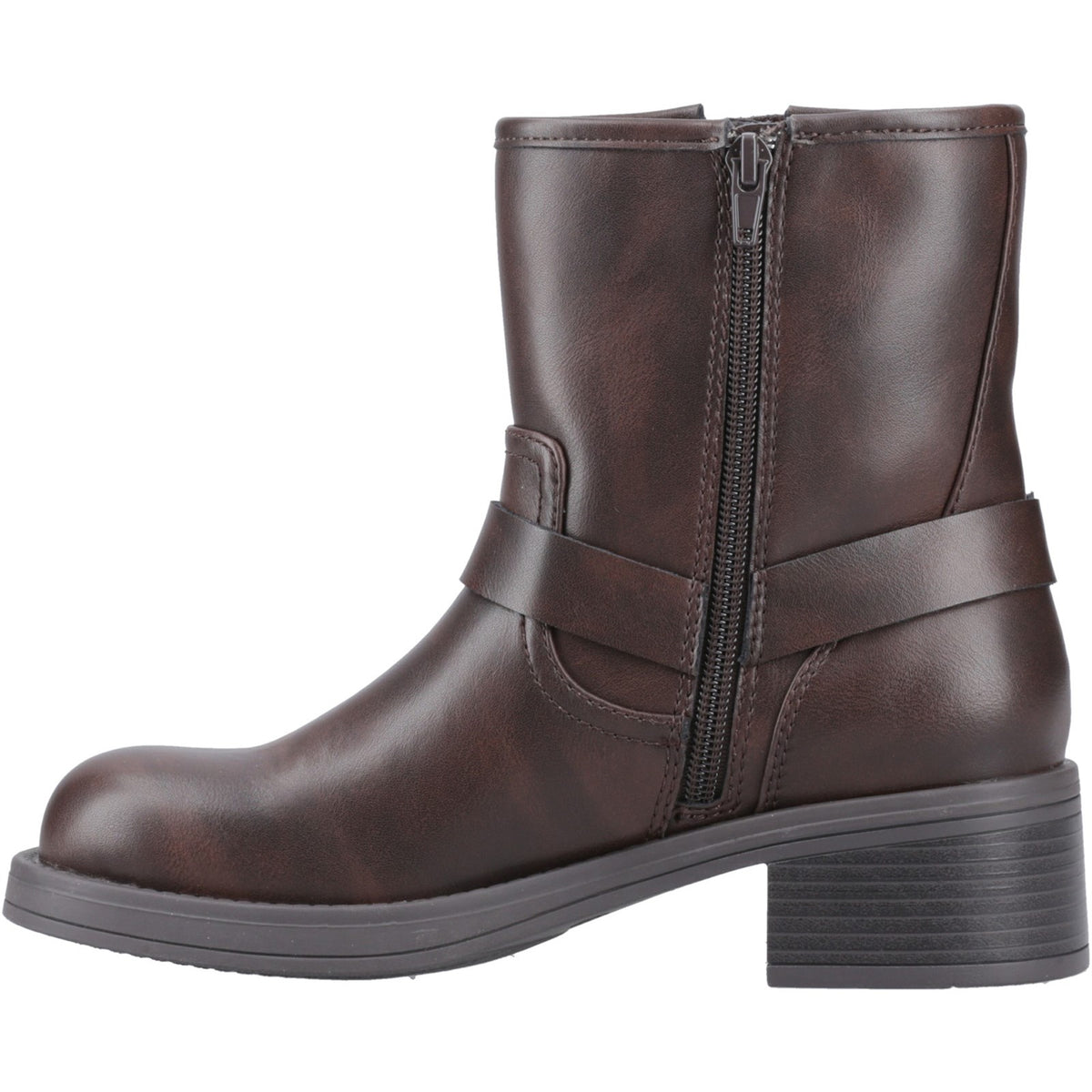 Rocket Dog Womens Nino Biker Boots Brown