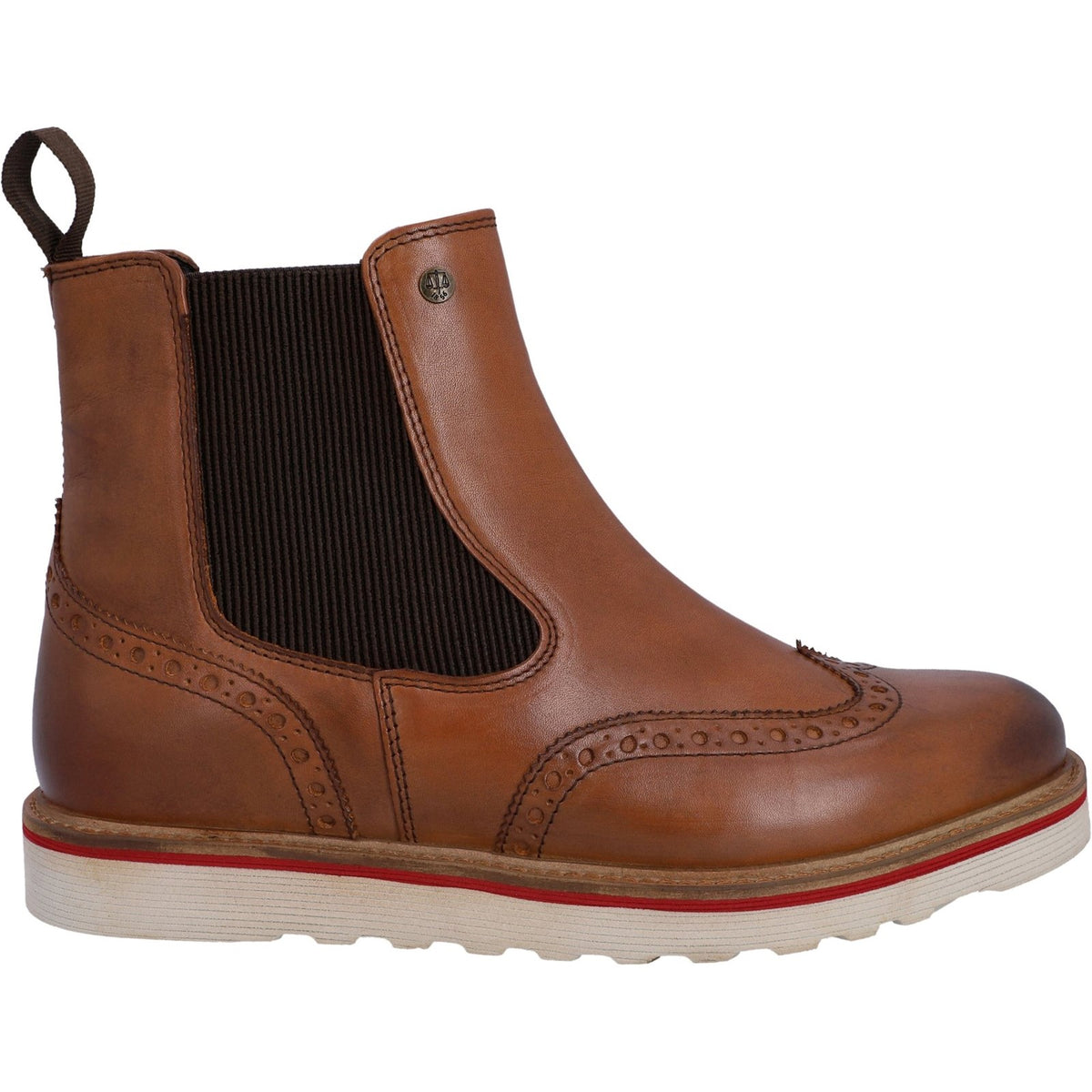 Hunter Mens Orkney Brogue Dealer Boot Tan
