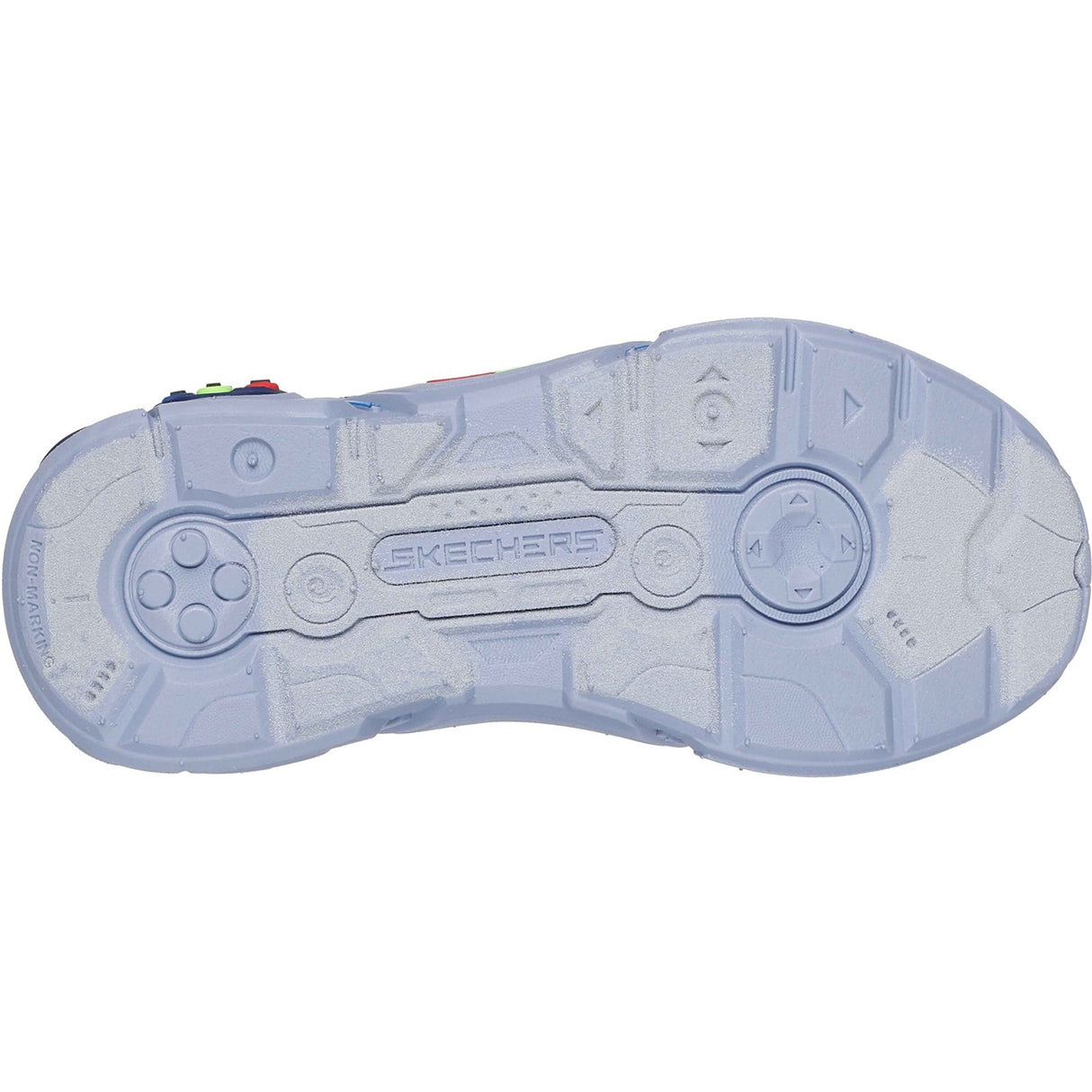 Skechers Junior Boys Game Kicks: Gametronix 2.0 Trainer Navy/Multi