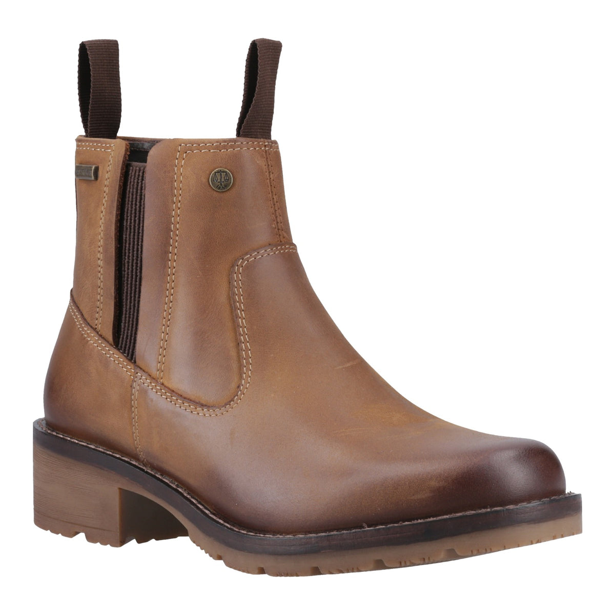Hunter Womens Skye Dealer Boot Dark Tan