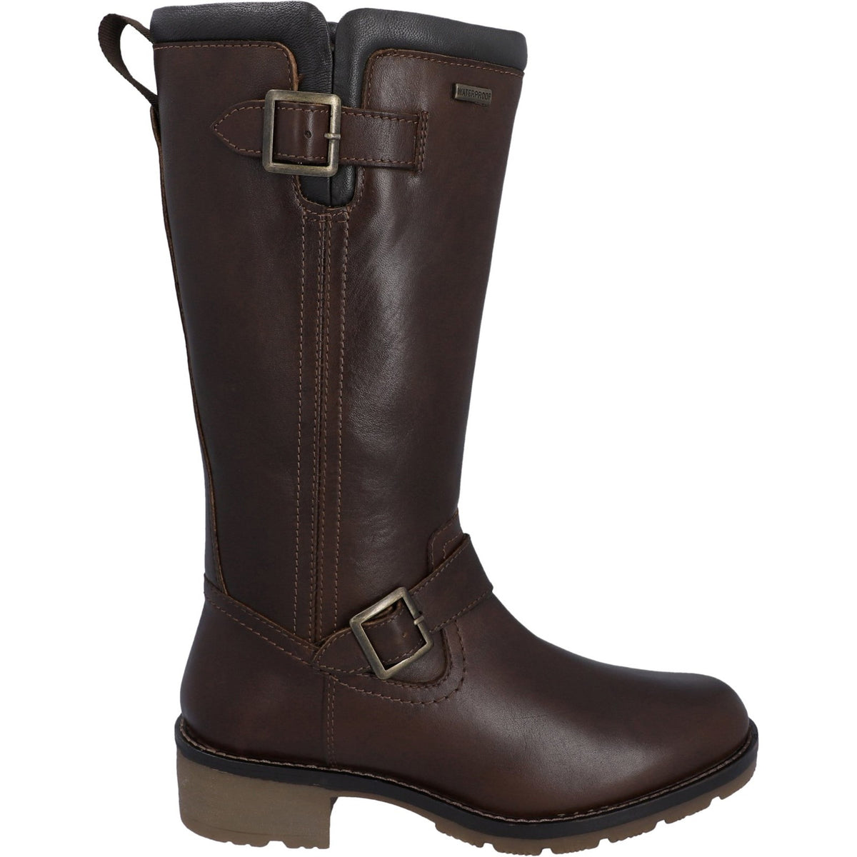 Hunter Womens Skye Tall Boot Brown