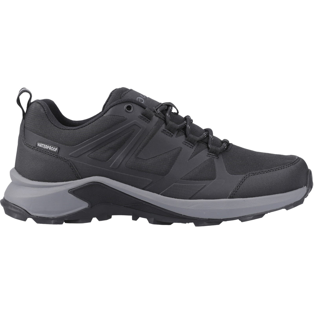 Cotswold Mens Horton Low Recycled Hiking Shoes WP Black
