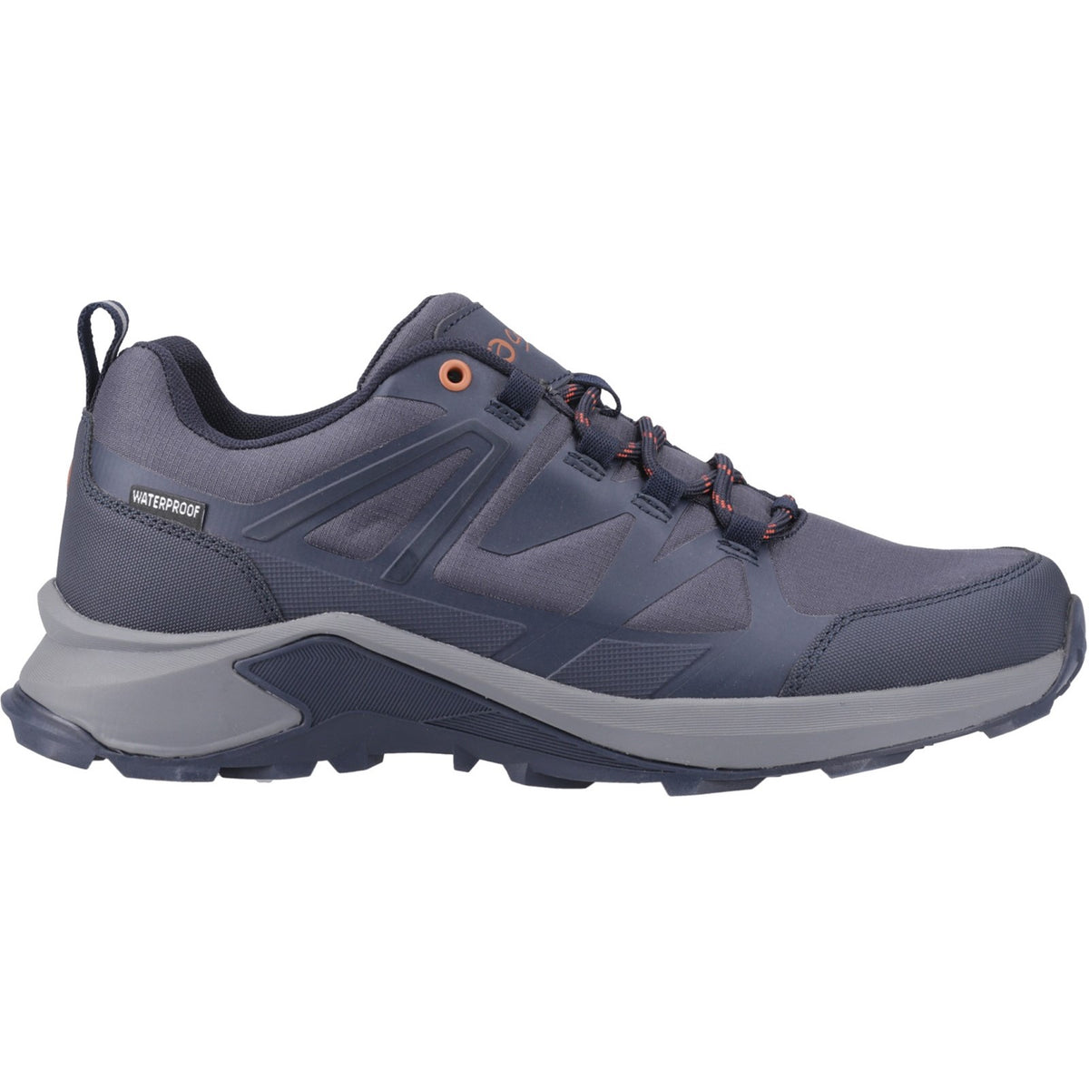 Cotswold Mens Horton Low Recycled Hiking Shoes WP Navy
