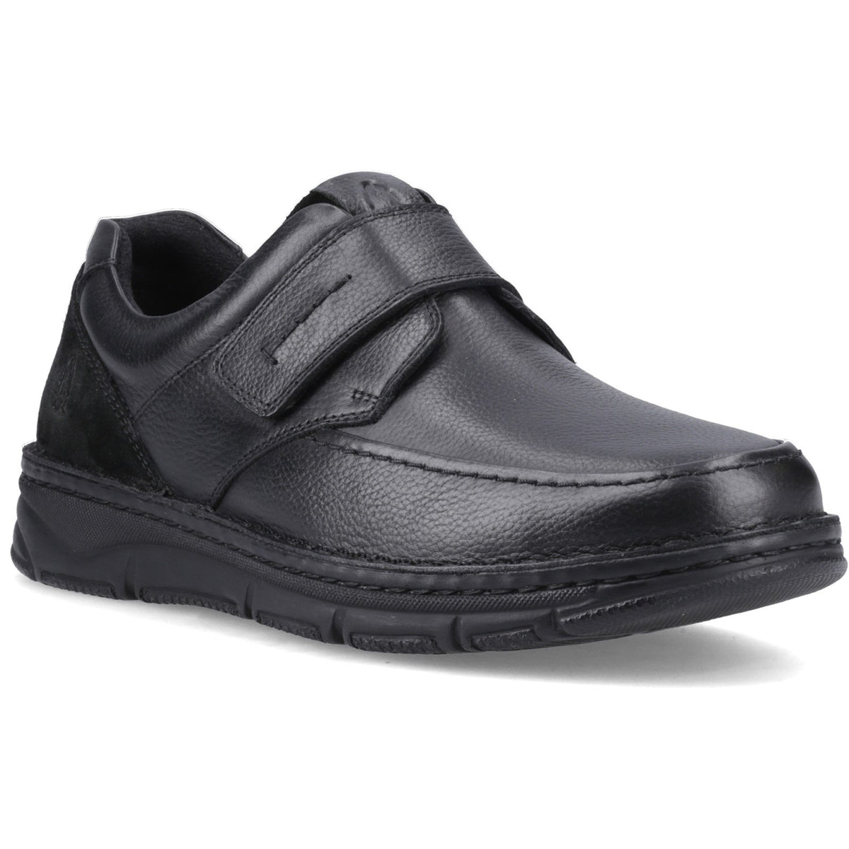 Hush Puppies Mens Forde Touch Fastening Black