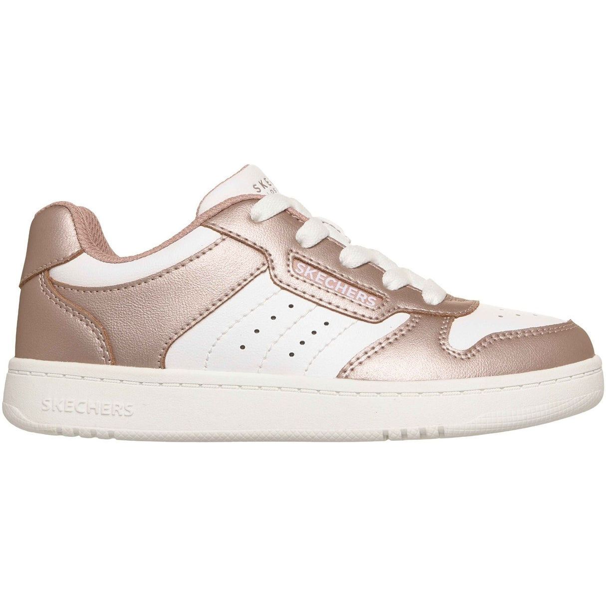Skechers Junior Girls Rose Gold