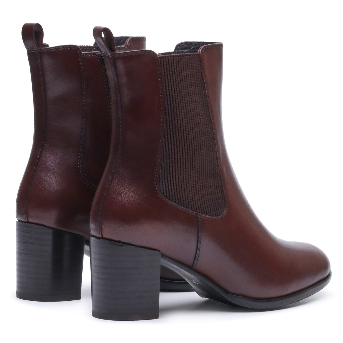 Hush Puppies Womens Camellia Heeled Boot BROWN