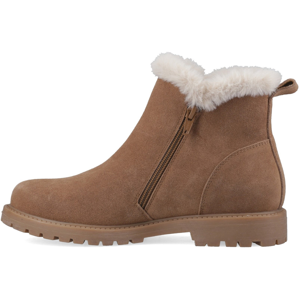 Hush Puppies Womens Hollis Zip Boot LIGHT TAN