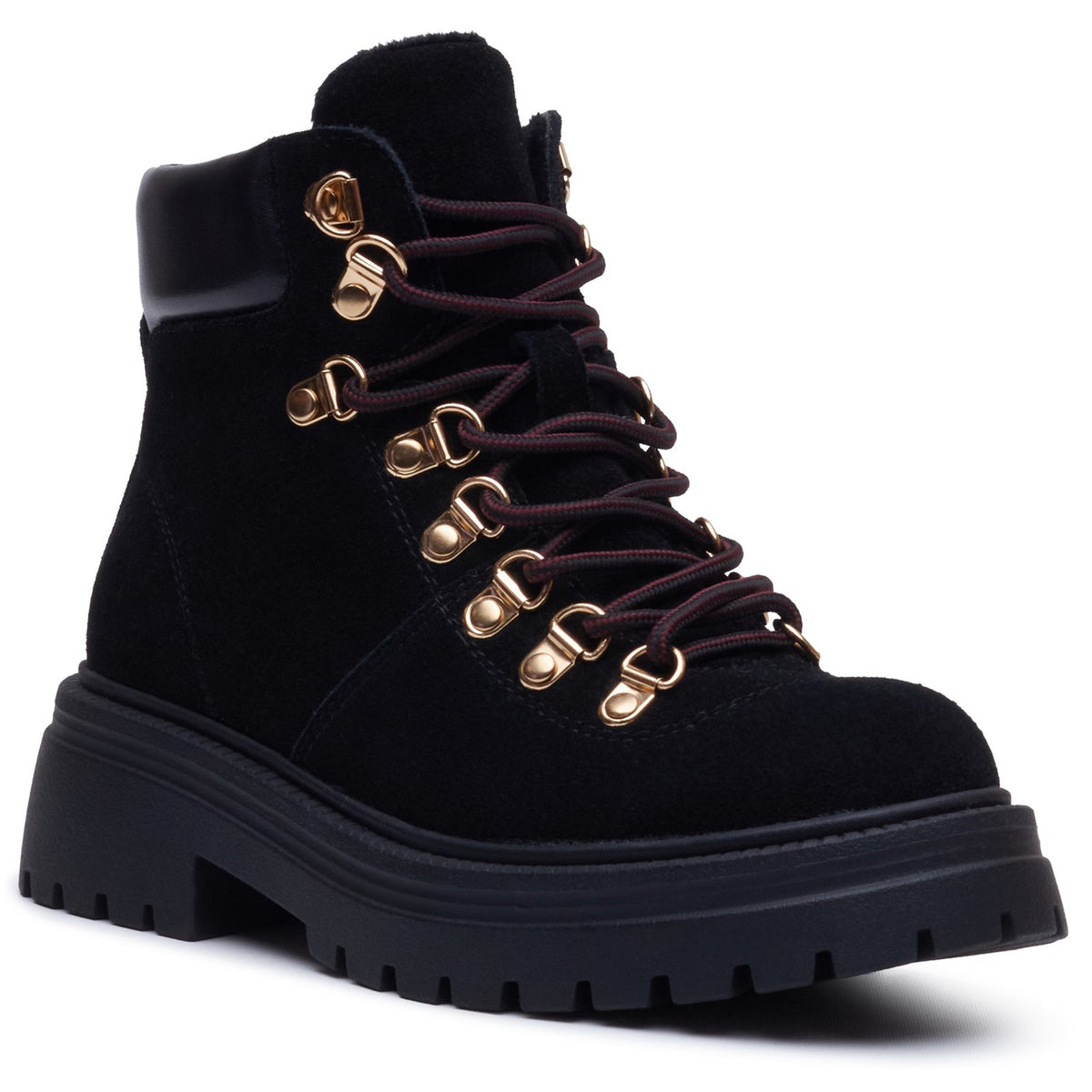 Hush Puppies Womens Robyn Hiker Boot BLACK