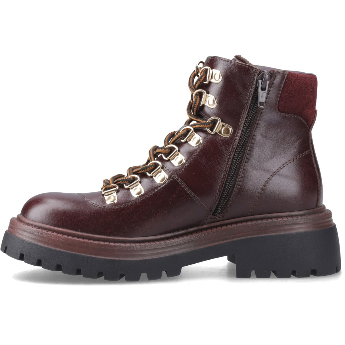 Hush Puppies Womens Robyn Hiker Boot Bordeaux