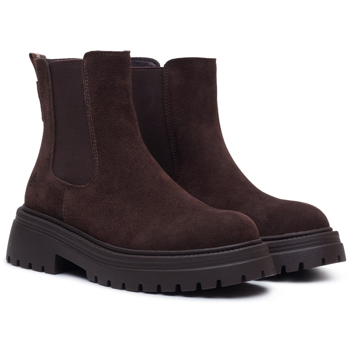 Hush Puppies Womens Rose Chelsea Boot CHOCOLATE