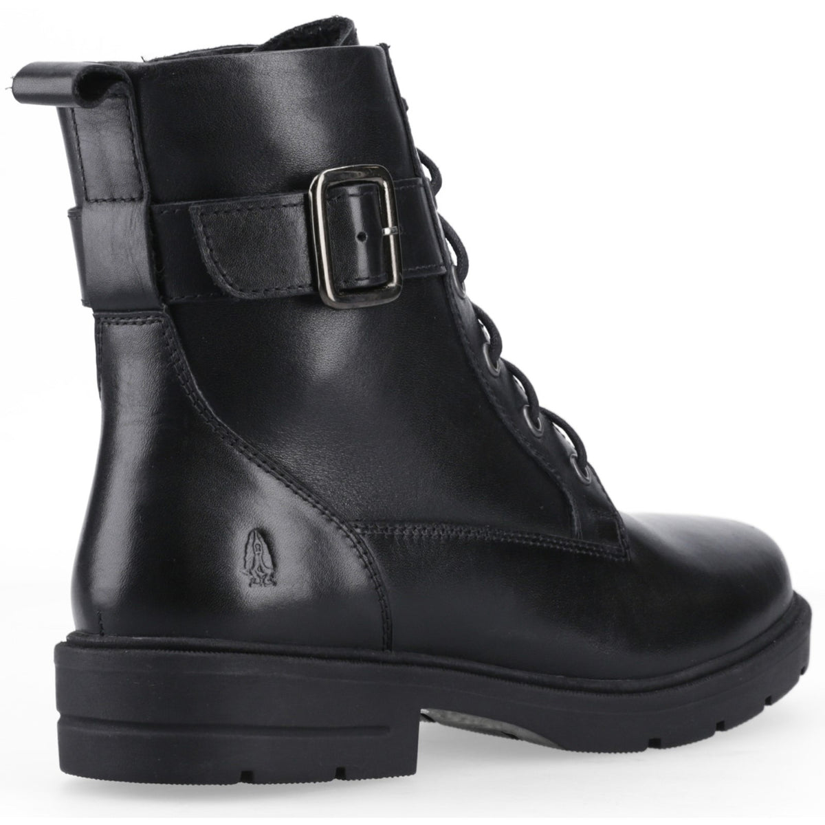 Hush Puppies Womens Teagan Biker Boot BLACK