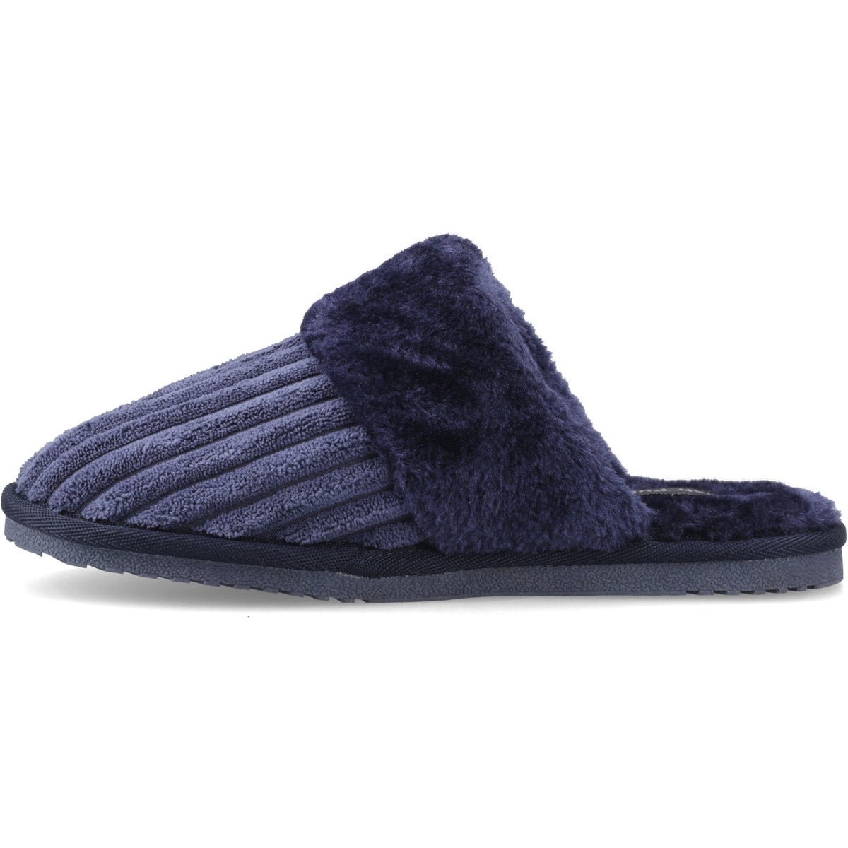 Hush Puppies Womens Arianna Cord Slipper Navy