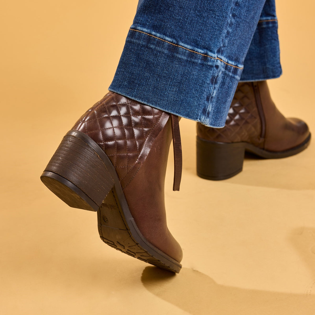 Hush Puppies Womens Halia Ankle Boot BROWN