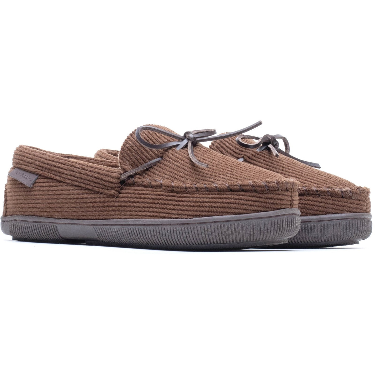 Hush Puppies Mens Ace Cord Slipper BROWN