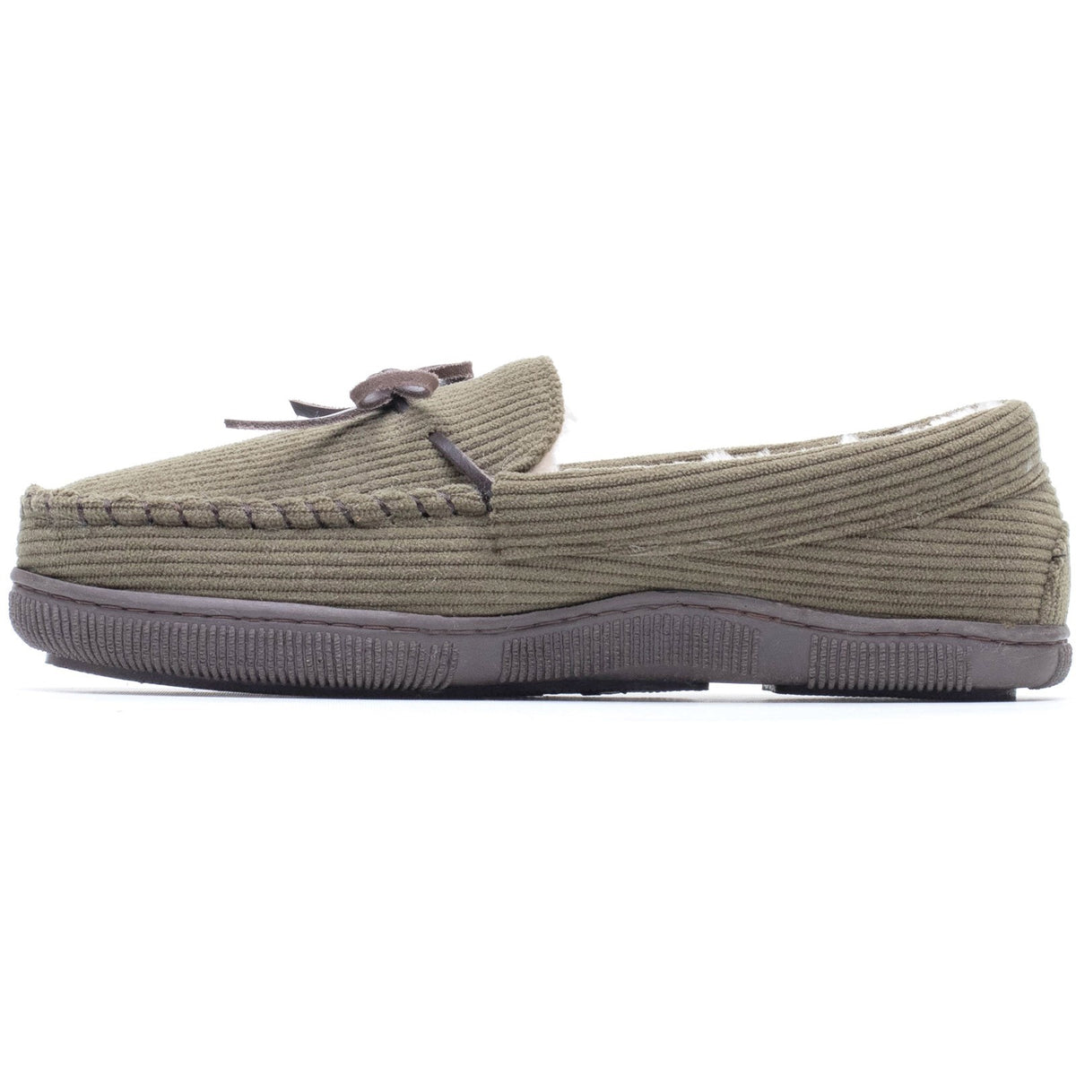 Hush Puppies Mens Ace Cord Slipper KHAKI