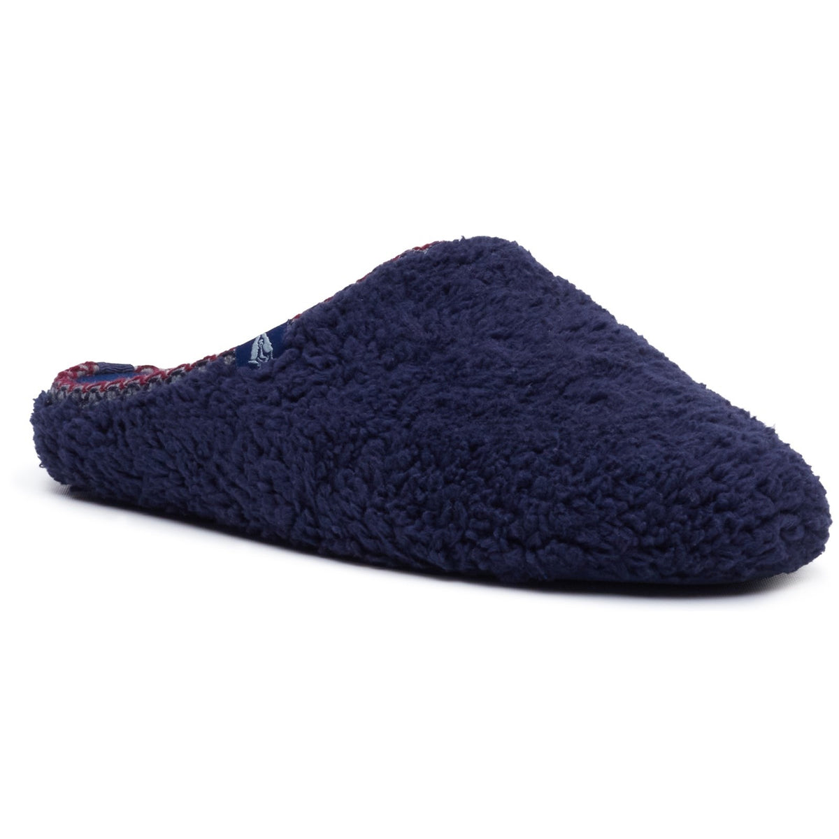 Hush Puppies Mens Good Teddy Slipper NAVY
