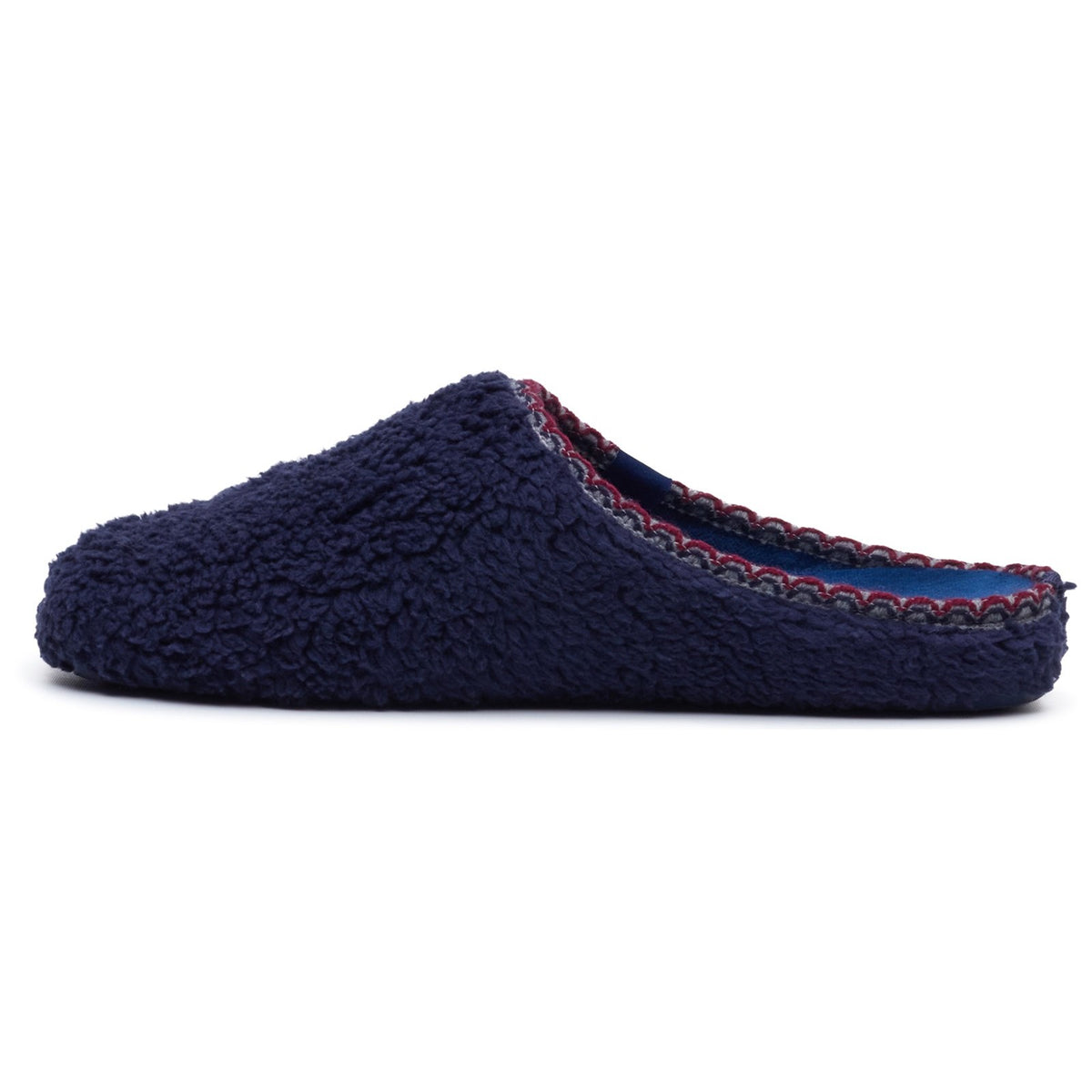 Hush Puppies Mens Good Teddy Slipper NAVY