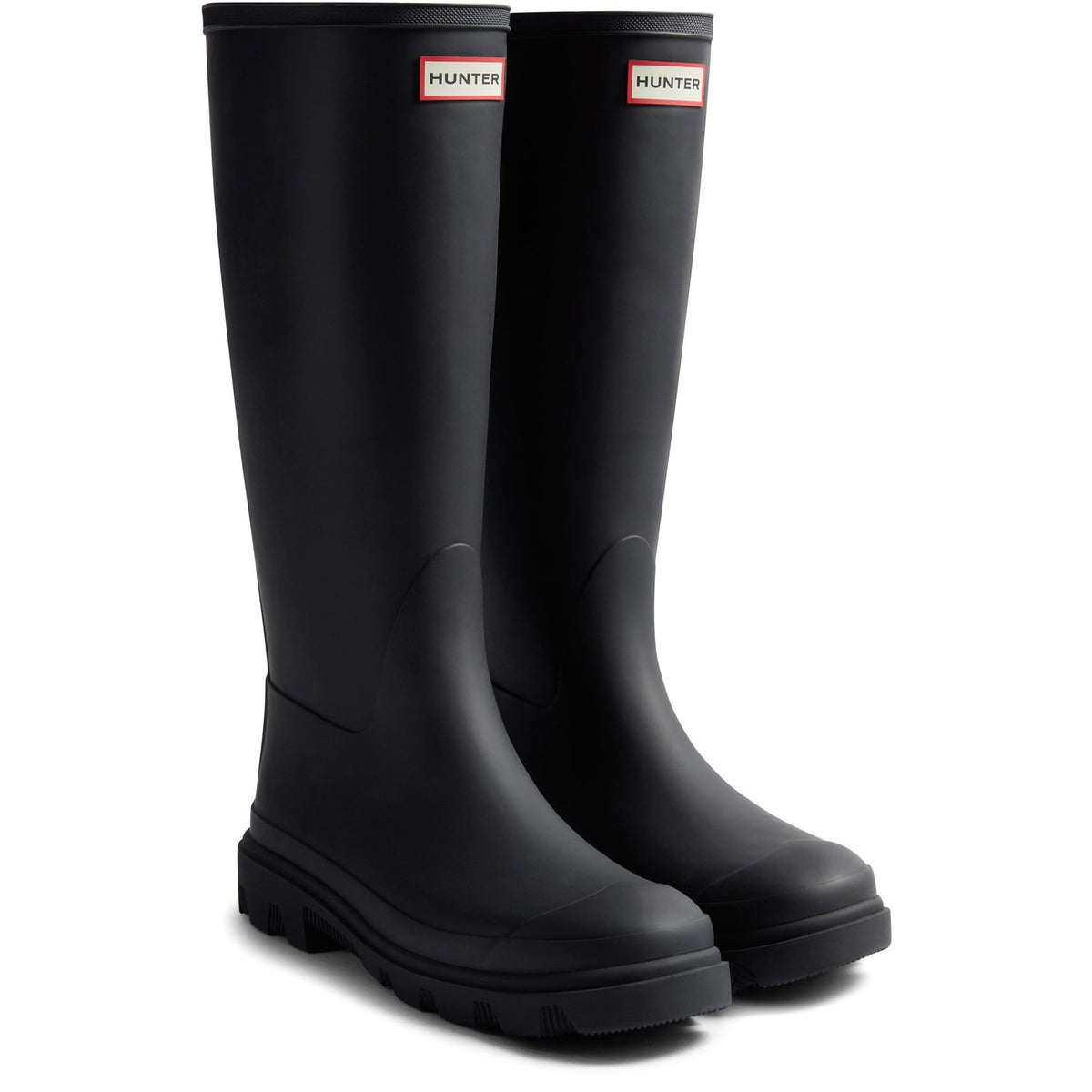 Hunter Mens Unisex Downpour Tall Boot BLACK