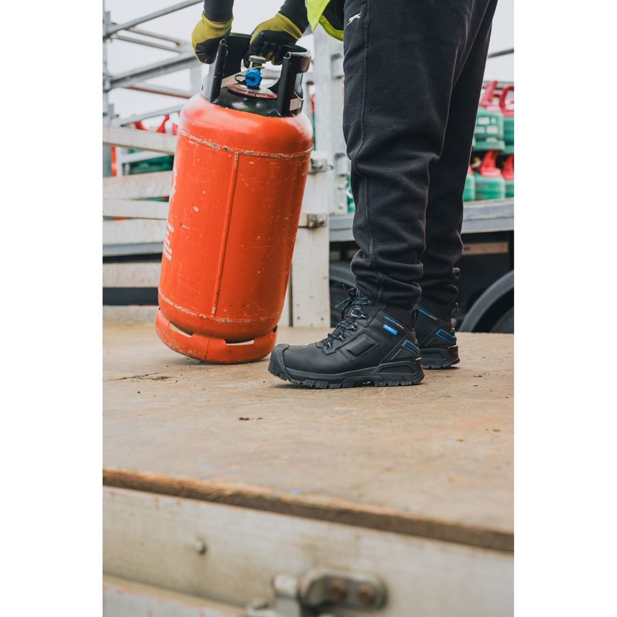 Amblers Safety Mens AS360C EMPANDA 6" RHEON MET BOOT BLACK