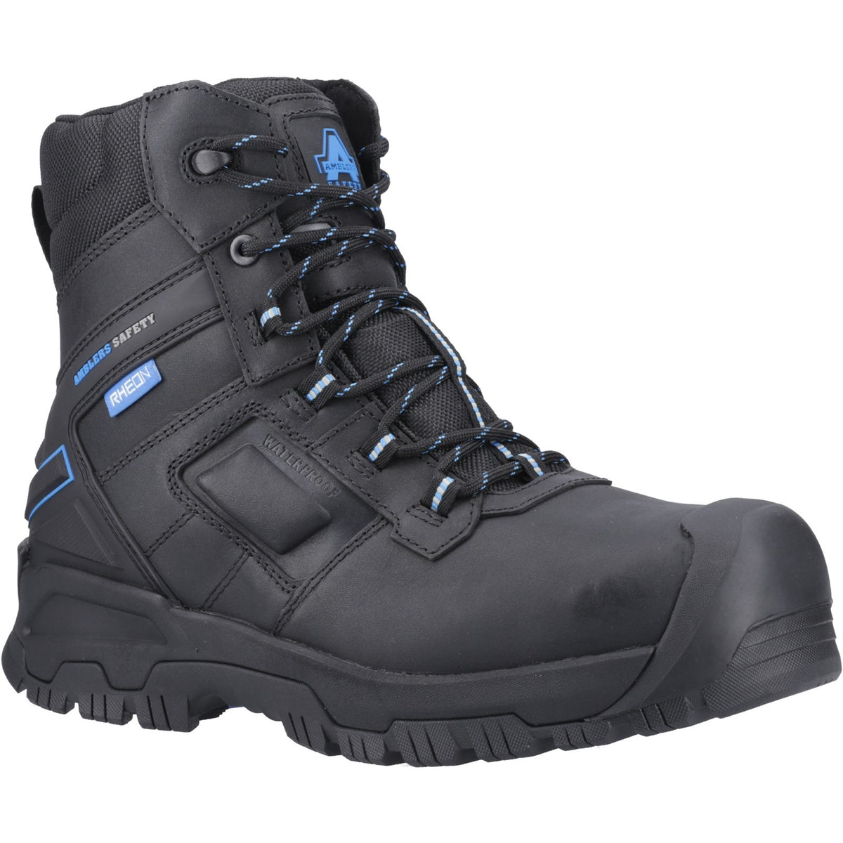 Amblers Safety Mens AS361C SALUS 8" RHEON MET BOOT BLACK