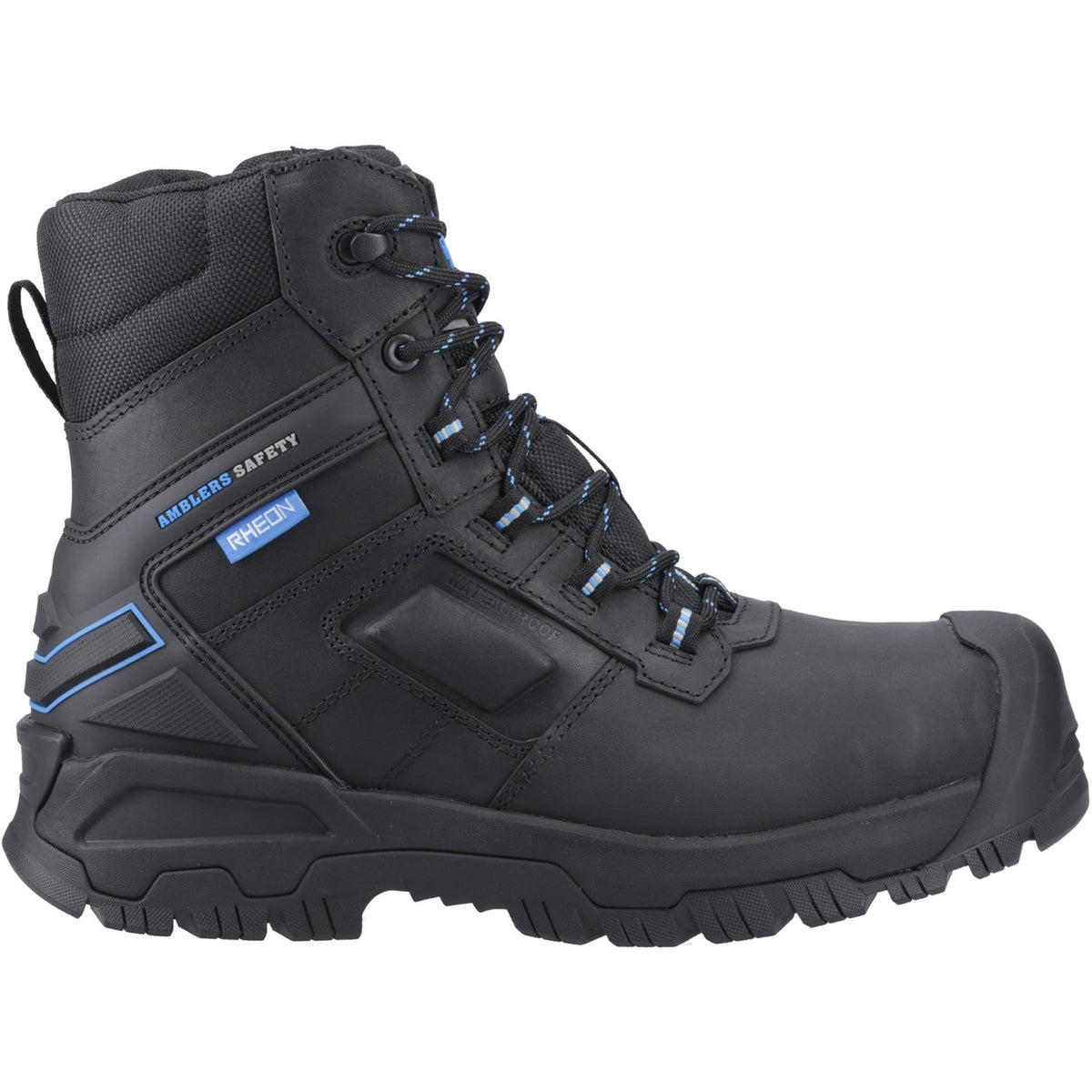 Amblers Safety Mens AS361C SALUS 8" RHEON MET BOOT BLACK