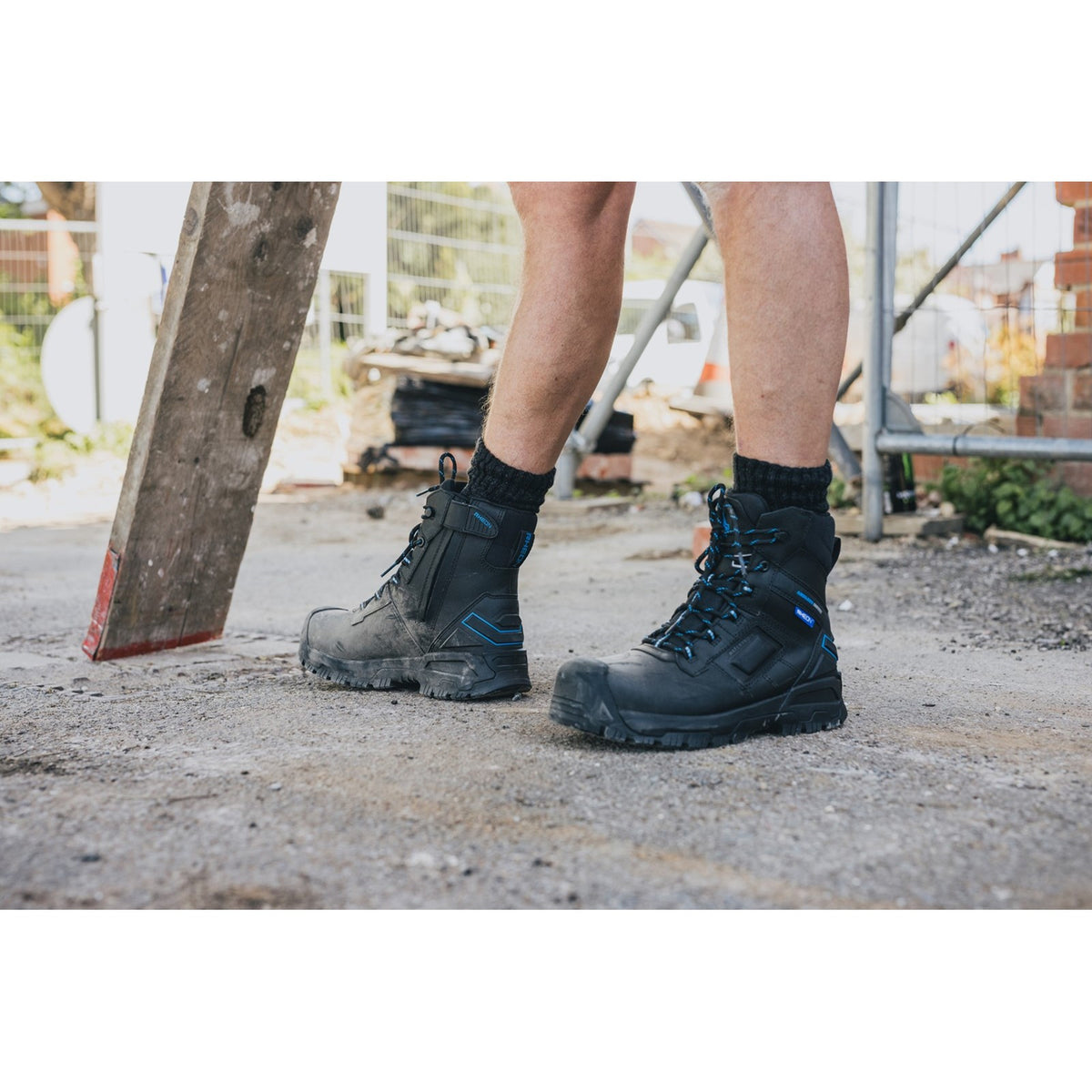 Amblers Safety Mens AS361C SALUS 8" RHEON MET BOOT BLACK