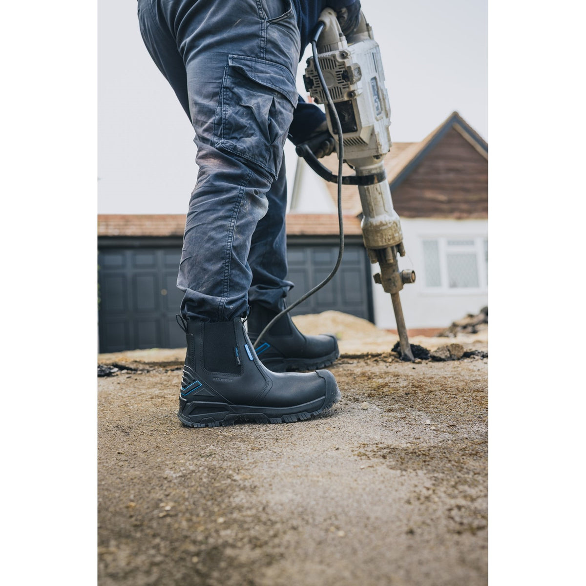 Amblers Safety Mens AS362C SEIA RHEON MET DEALER BOOT Black