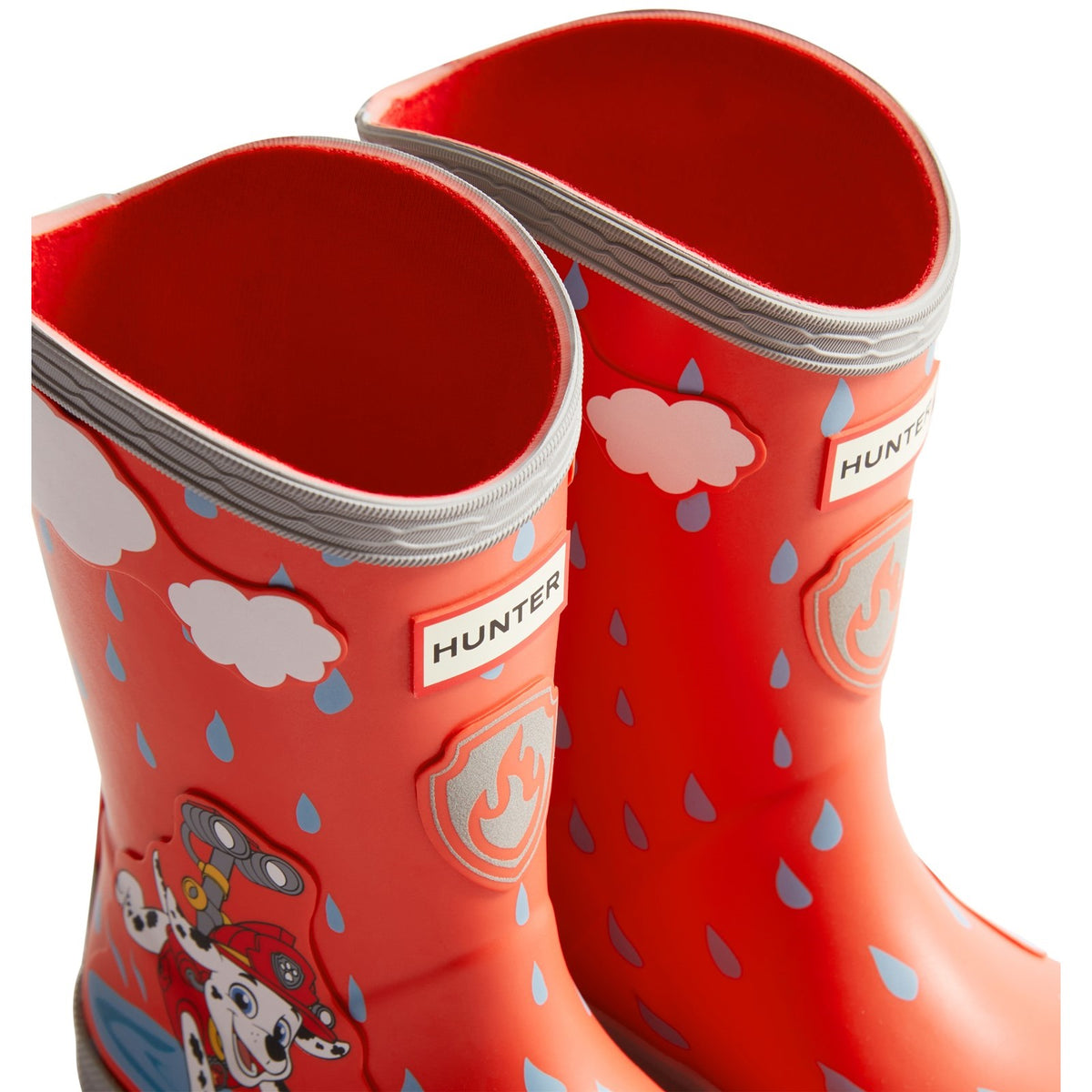 Hunter Junior Kids PAW PATROL RUBBLE POPPY RED
