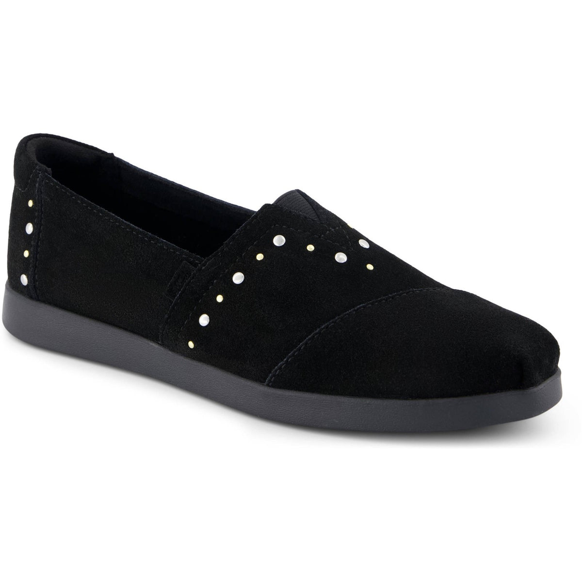 TOMS Womens Alpargata Plus Slip on Black