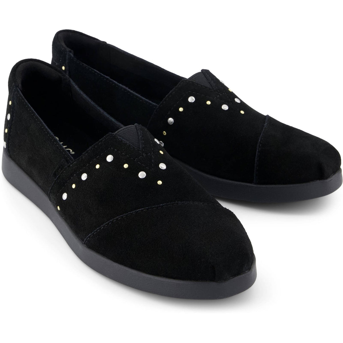 TOMS Womens Alpargata Plus Slip on Black