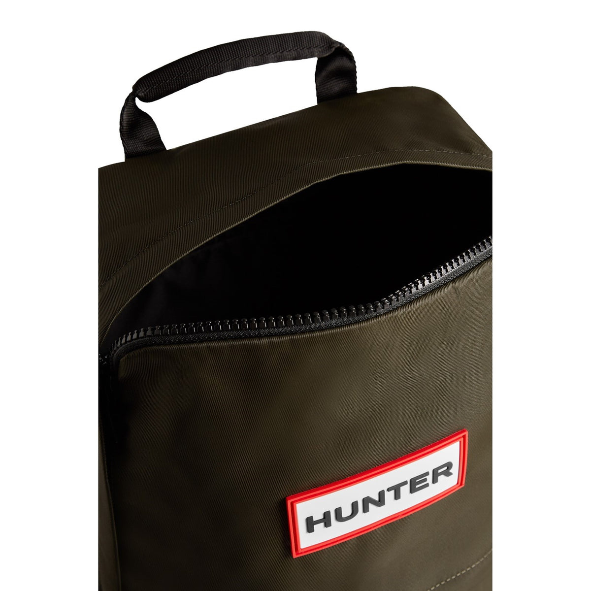 Hunter Unisex NYLON LARGE BACKPACK DARK OLIVE