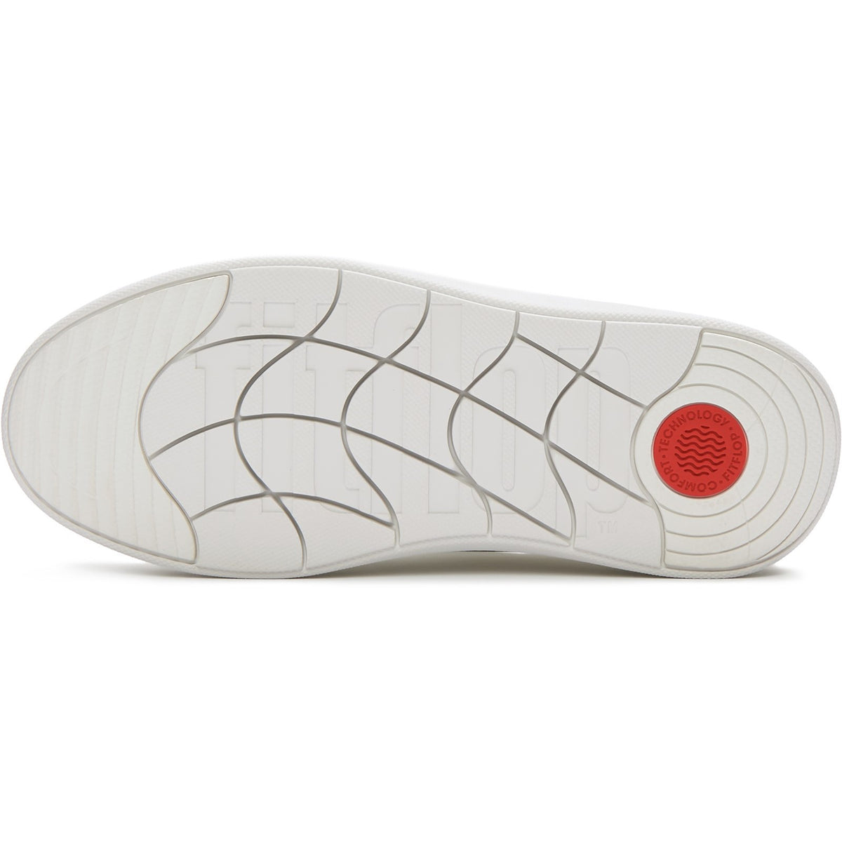 Fitflop Womens RTG Lace Up Sneaker Urban White/Silver