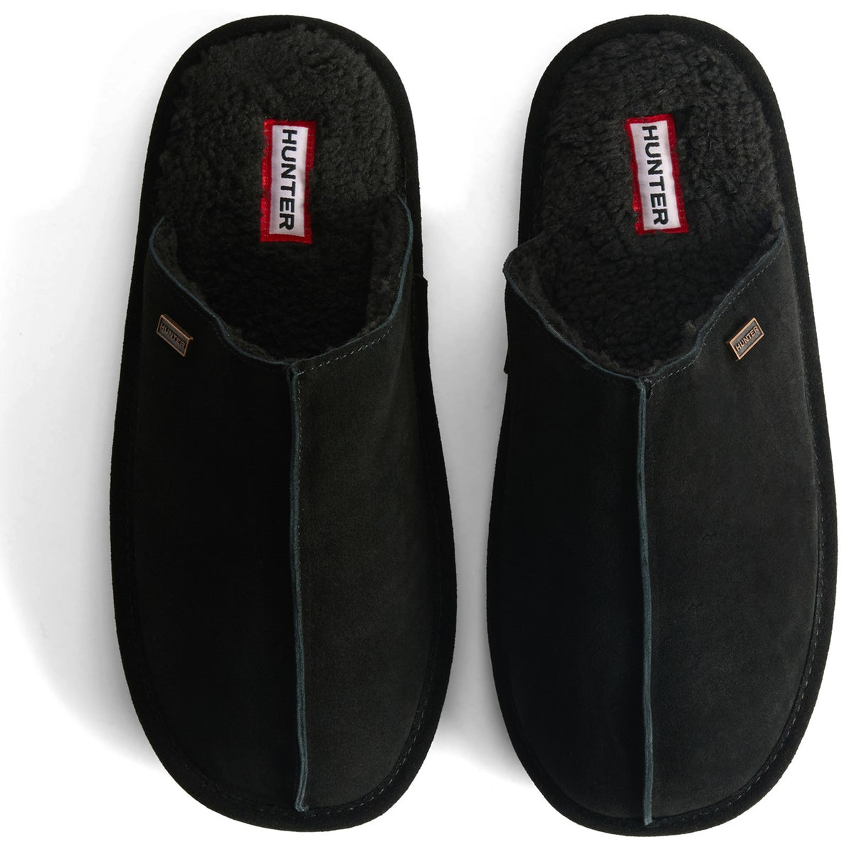 Hunter Mens MENS MULE SLIPPER BLACK